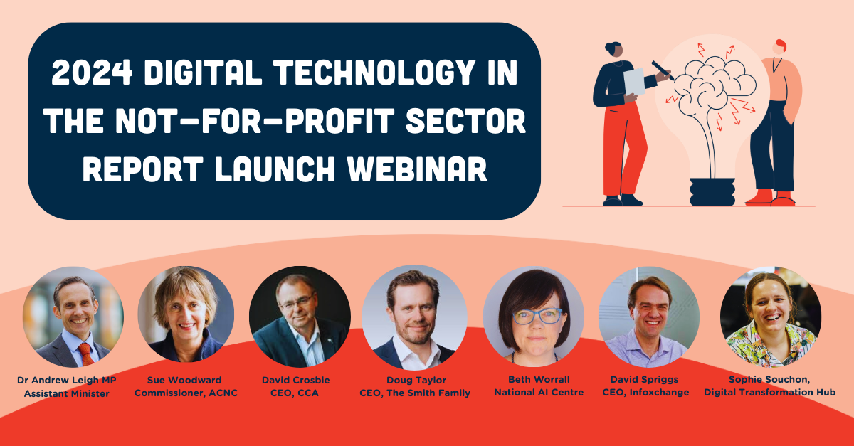 Digital Technology in the Not for Profit Sector – 2024 Report Launch